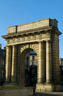 The Porte De Bourgogne, Place Bir-Hakeim, Bordeaux, Gironde, Aquitaine, France