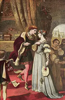Intensity Prints: Portia and Bassanio Meeting
