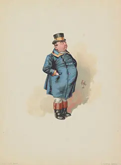 Indifference Prints: Portly Man in Livery