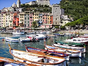 Images Dated 26th August 2008: The Porto Venere harbor, Italy