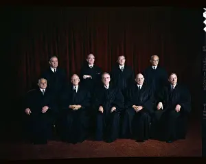 Portrait of 1949 US Supreme Court Judges
