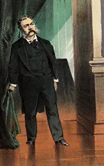 Portrait of 21st US President Chester Arthur
