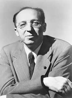 Portrait of Aaron Copland
