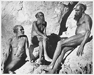 Old Age Prints: Portrait of Aborigine Ruling Elders