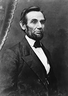 1860s Prints: Portrait of Abraham Lincoln