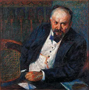 Boccioni Prints: Portrait Of Achille Tian