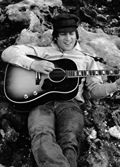 Portrait With Acoustic Guitar