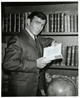 Pensive Prints: Portrait of Actor James Drury