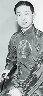 Portrait of Actor Mei Lan-Fang