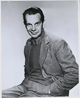 Portrait of Actor Raymond Massey Smiling