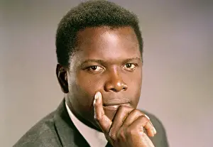 Portrait of Actor Sidney Poitier