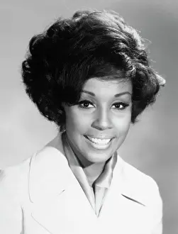 Portrait of Actress Diahann Carroll Smiling