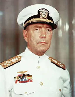 Arthur W Prints: Portrait of Admiral Arthur W. Radford