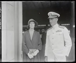 Byrd Prints: Portrait of Admiral and Mrs. R.E. Byrd
