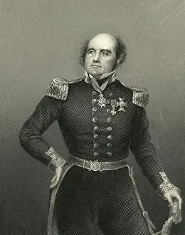 Portrait of Admiral Sir John Franklin