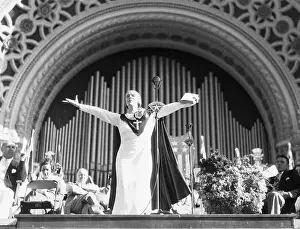 Portrait of Aimee Semple McPherson