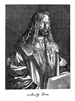 Portrait of Albrecht DAOErer Durer or Duerer, German painter