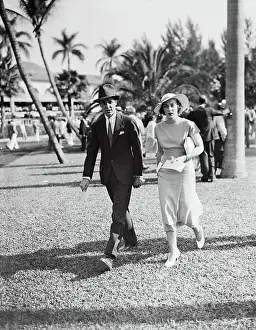 Portrait of Alfred Vanderbilt and Dorothy Fell