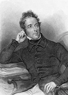 Dignity Prints: Portrait of Alphonse de Lamartine