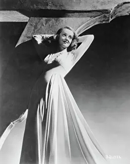 Portrait of American Actress Bette Davis
