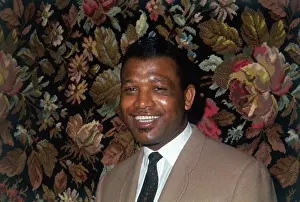Portrait of American Boxer Sugar Ray Robinson