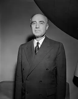 Publisher Prints: Portrait of American Publisher Henry Luce