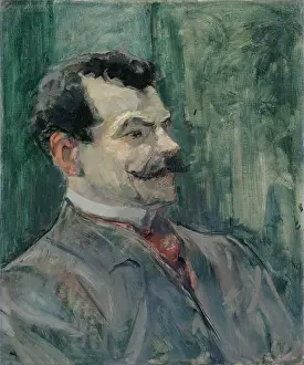 De 1864 1901 Prints: Portrait Of André Rivoire