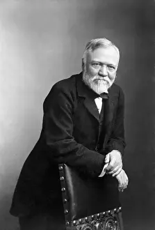 Entrepreneur Prints: Portrait Of Andrew Carnegie
