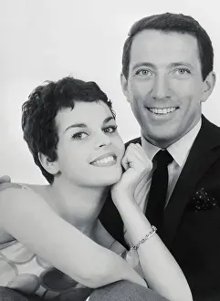 Portrait of Andy Williams and Claudine Longet