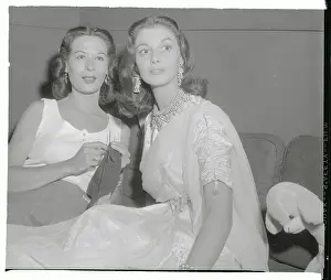 Portrait of Ann Cameron and Pier Angeli