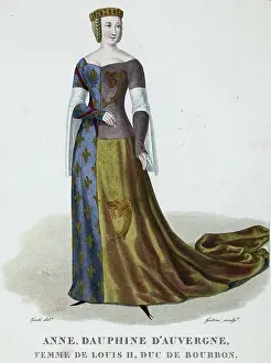 Portrait of Anne Dauphine D'Auvergne
