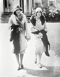 Cleveland Prints: Portrait of Anne and Elizabeth Morrow