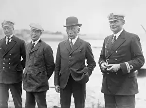 Portrait of Arctic Explorers Standing Together
