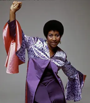 Singer Prints: Portrait Of Aretha Franklin