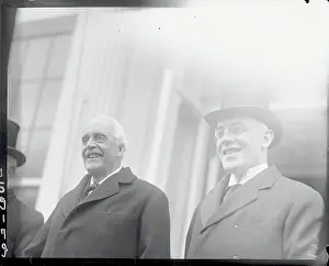 1st Earl Of Balfour Prints: Portrait of Arthur Balfour and Auckland Geddes
