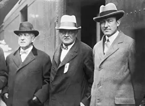 Charles M Prints: Portrait of Arthur Meeker With Colleagues