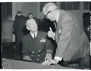 Portrait of Arthur Radford and Edward Heber
