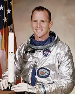 Edward H Prints: Portrait of Astronaut Edward H White III