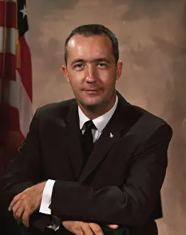 James A Prints: Portrait of Astronaut James A McDivitt