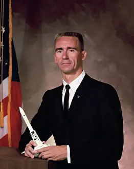 Portrait of Astronaut R Walter Cunningham