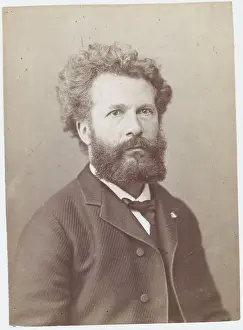 Portrait of astronomer Camille Flammarion