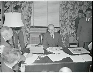 Brownell Jr Prints: Portrait of Attorney General Herbert Brownell Jr
