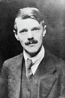 Portrait of Author David H Lawrence