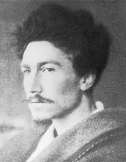 Portrait of Author Ezra Pound