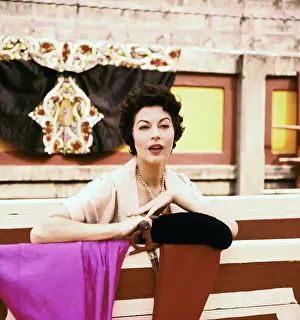 Glamour Prints: Portrait of Ava Gardner