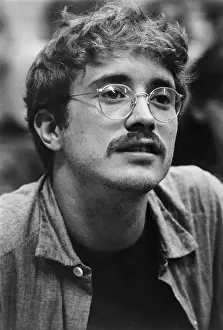 Portrait of Bill Ayers Wearing Opened Shirt