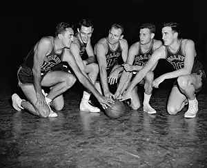 Portrait of Baltimore Bullets Teammates