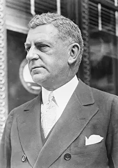 Banking Prints: Portrait of Banker Charles Edwin Mitchell