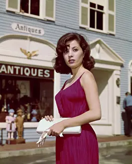 Portrait of Barbara Perkins in Peyton Place