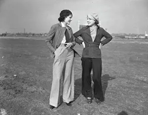 Portrait of Barbara Weeks and Diane Sinclair